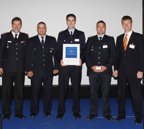 6. Platz beim Dräger Feuerwehr-Website-Wettbewerb 2011