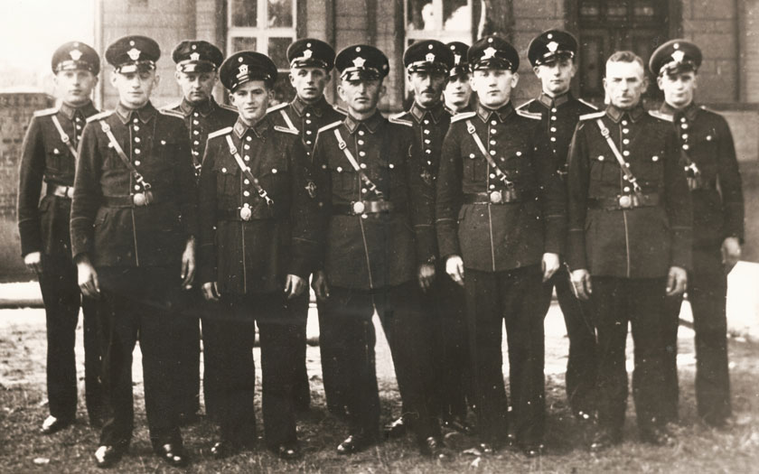 Die Einsatzgruppe der Feuerwehr Gallun 1939