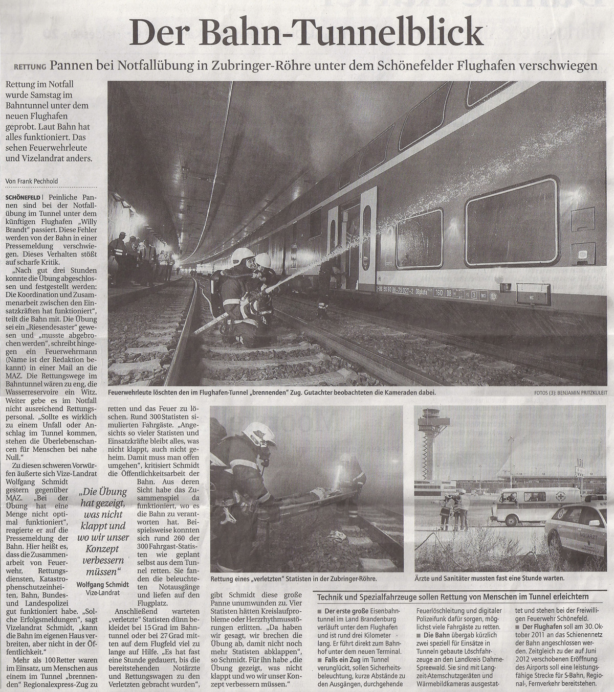 Zeitungsartikel © Märkische Allgemeine